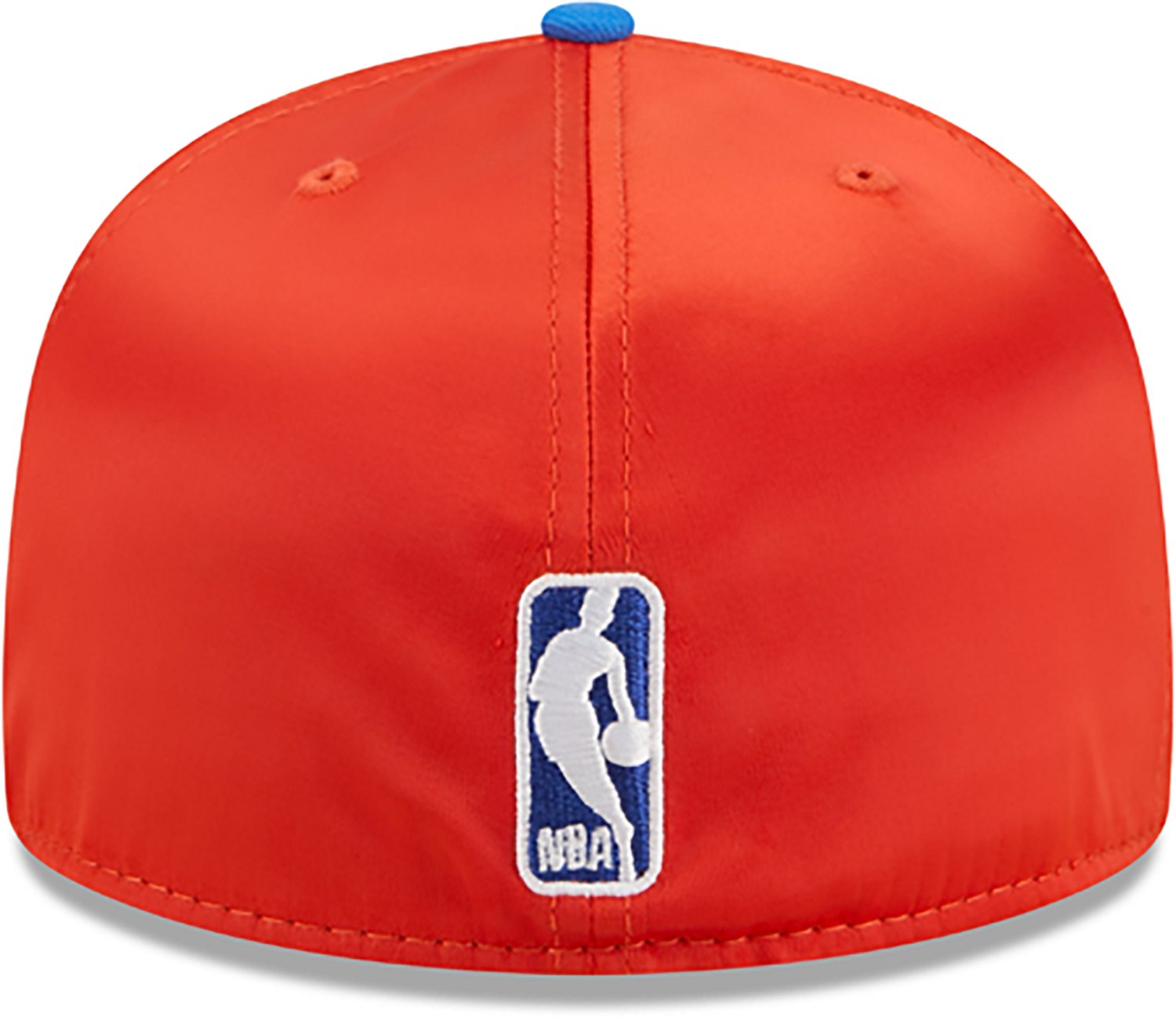 New Era Men's OKC Thunder Satin Blue 59FIFTY Cap - view number 6