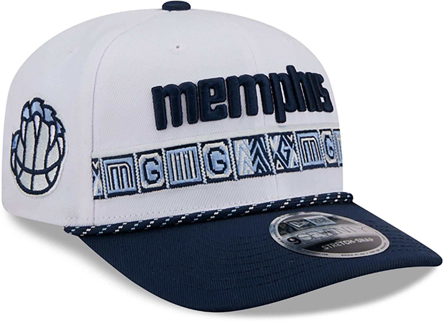 New Era Men's Grizzlies 25 City Edition 9SEVENTY Cap - view number 5