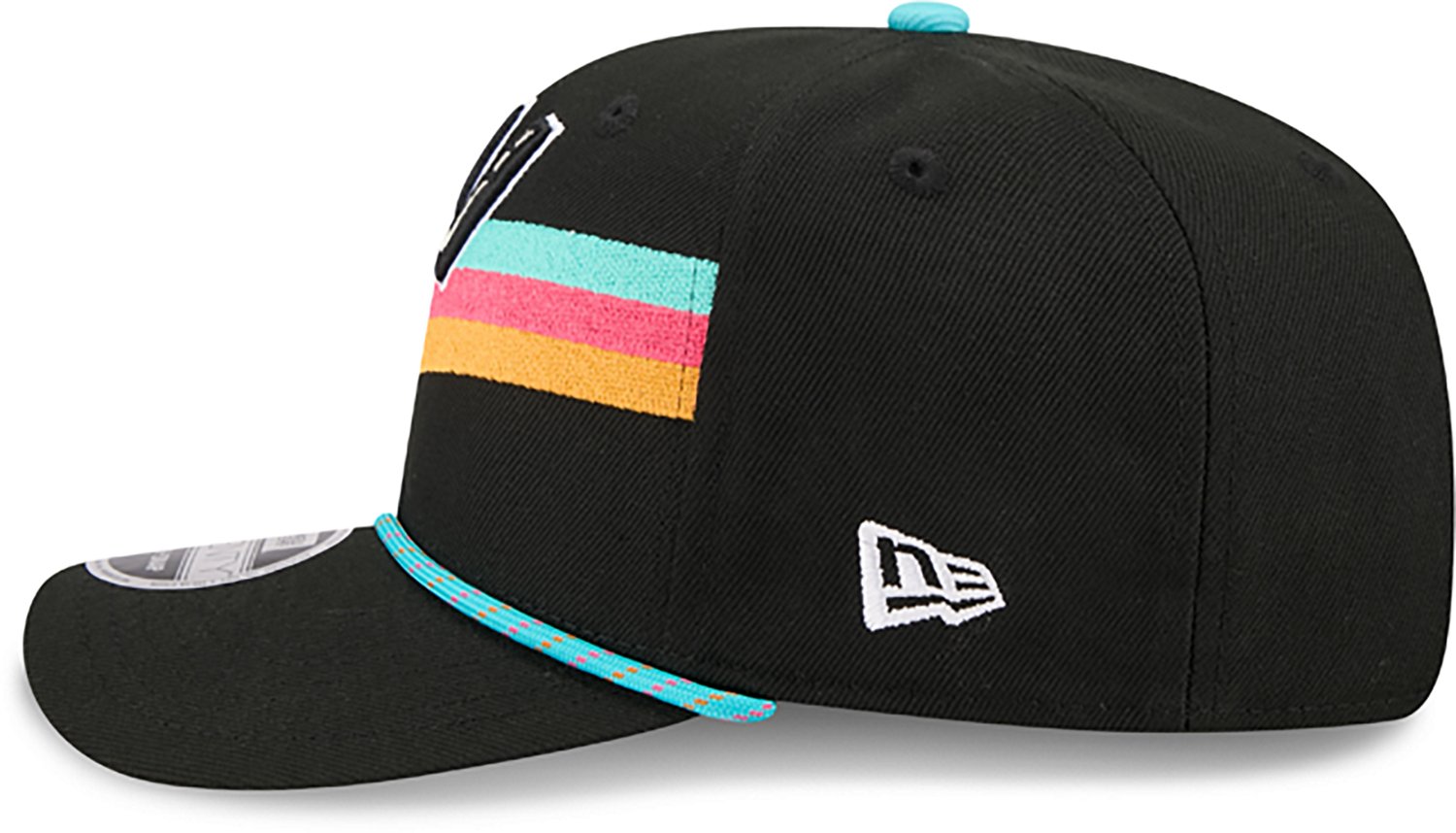 New Era Men's Spurs 25 City Edition 9SEVENTY Cap - view number 5