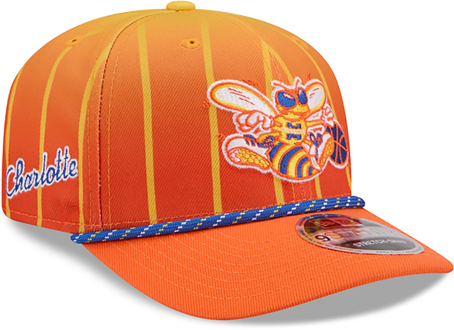 New Era Men's Hornets 25 City Edition 9SEVENTY SS Cap - view number 3