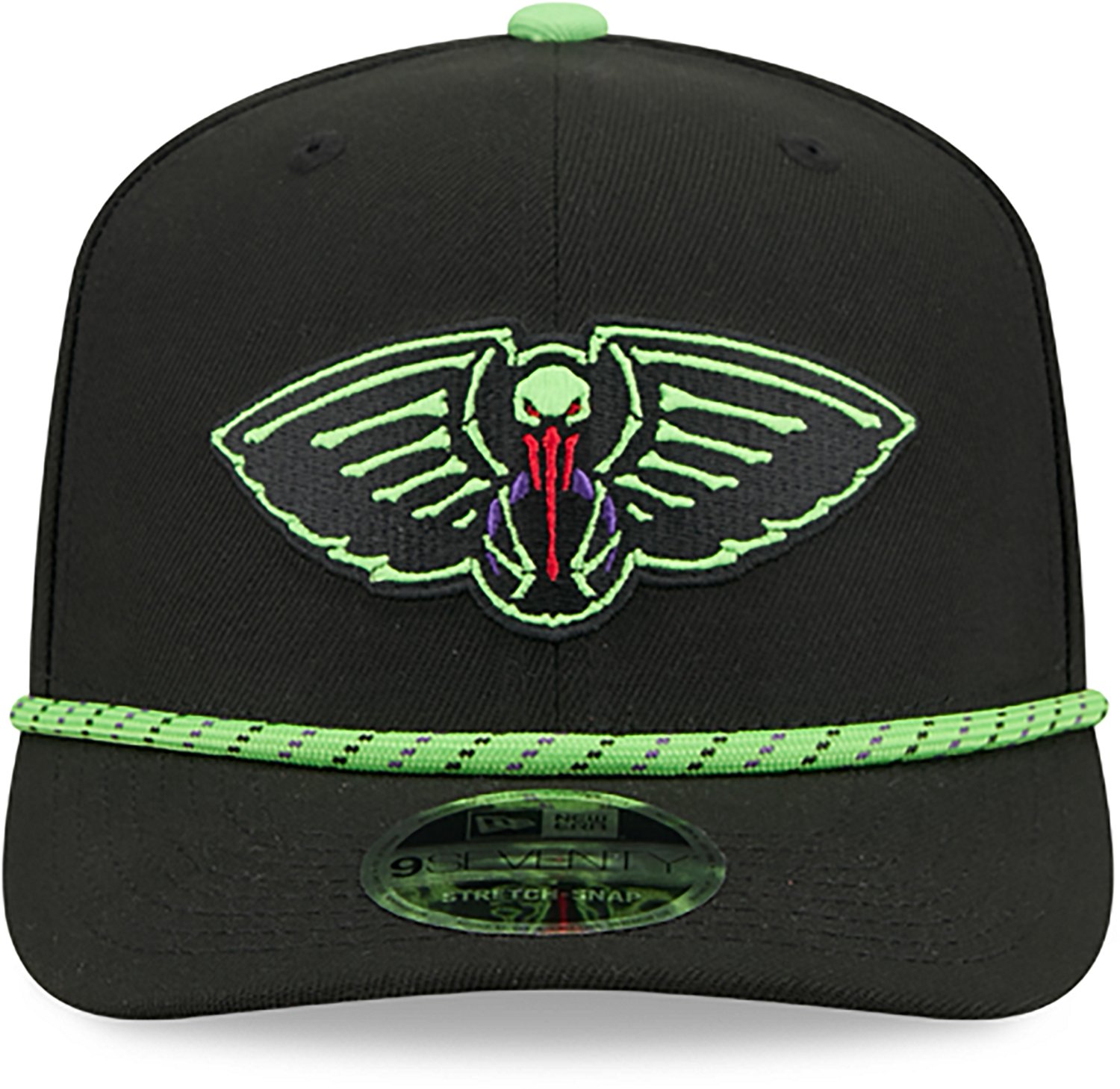 New Era Men's Pelicans 25 City Edition 9SEVENTY SS Cap - view number 2