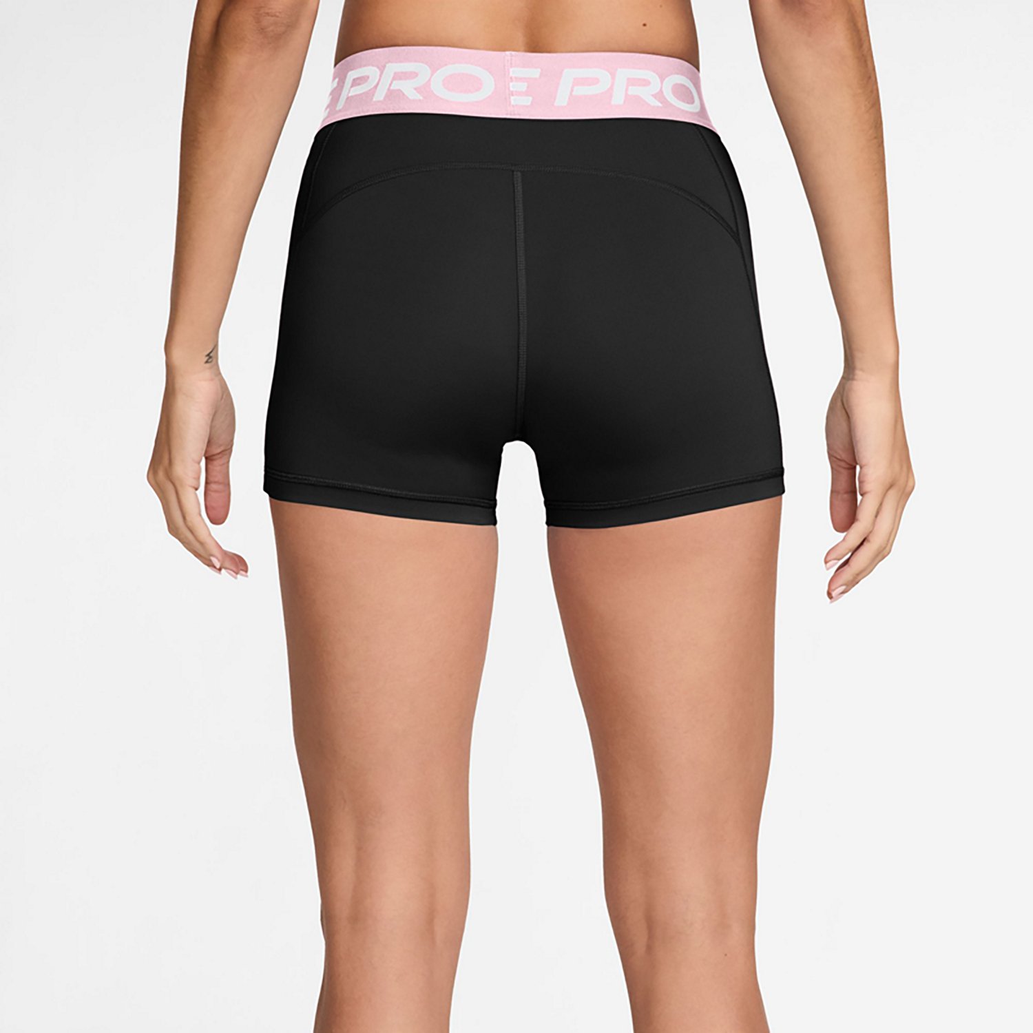 Nike Women's Nike Pro Dri-FIT Mid-Rise Biker Shorts 3 in. - view number 2