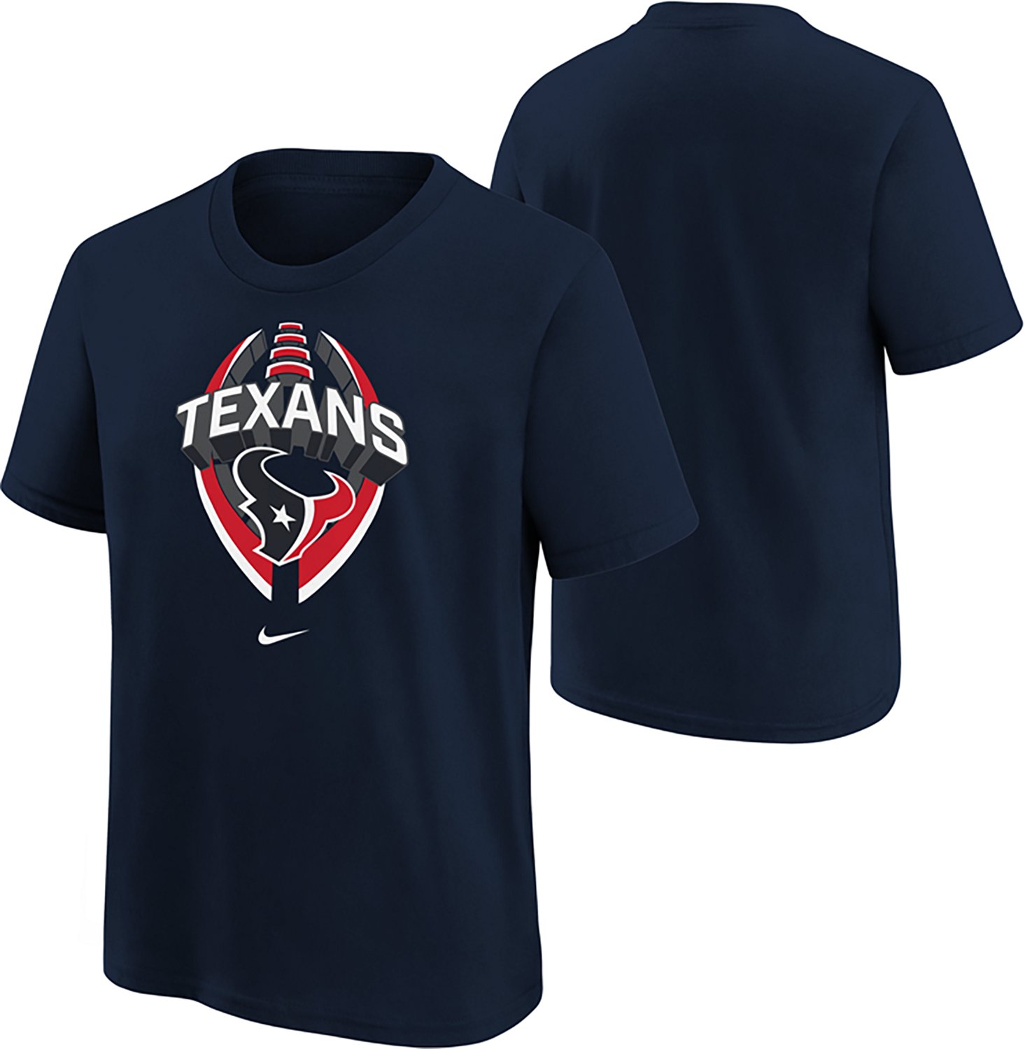Nike Youth Texans Icon Legend Short Sleeve Tee