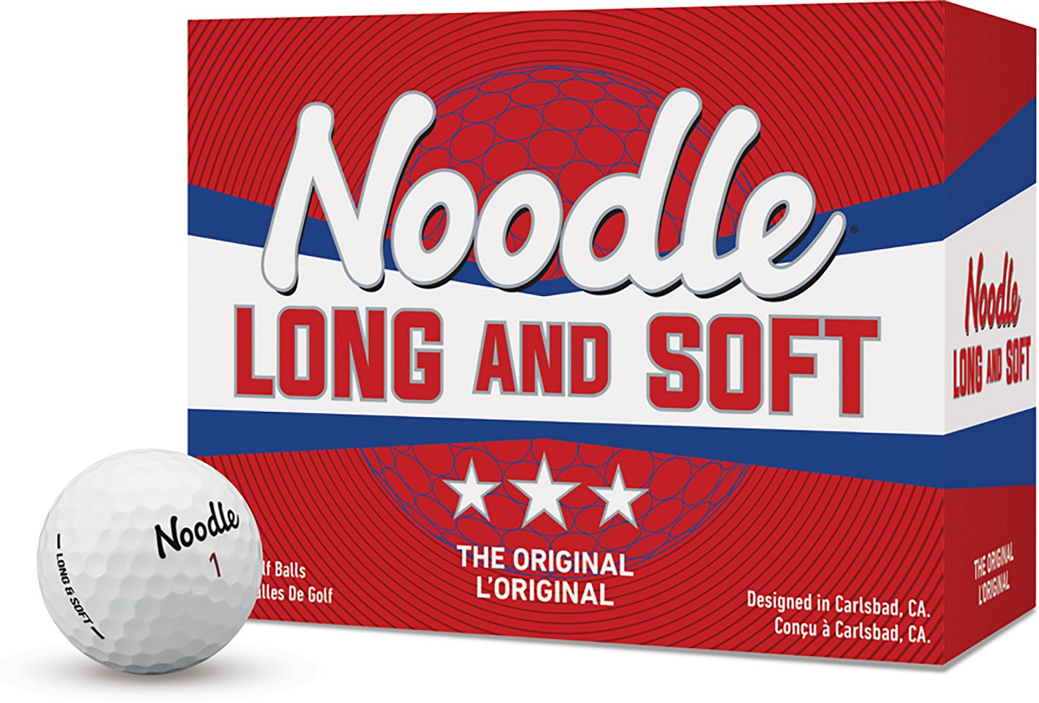 TaylorMade Golf Noodle Long and Soft Golf Balls 24-Pack - view number 5