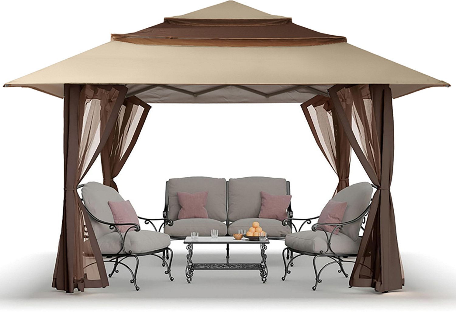 Mosaic 13 ft x 13 ft Triple Pagoda Gazebo Canopy                                                                                 - view number 2