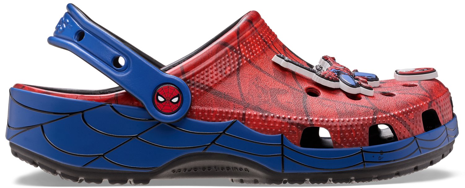 Crocs Adults' Spider-Man Web Classic Clogs