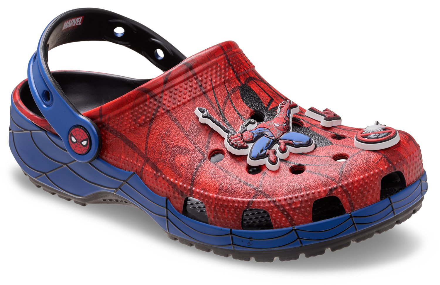 Crocs Adults' Spider-Man Web Classic Clogs - view number 2