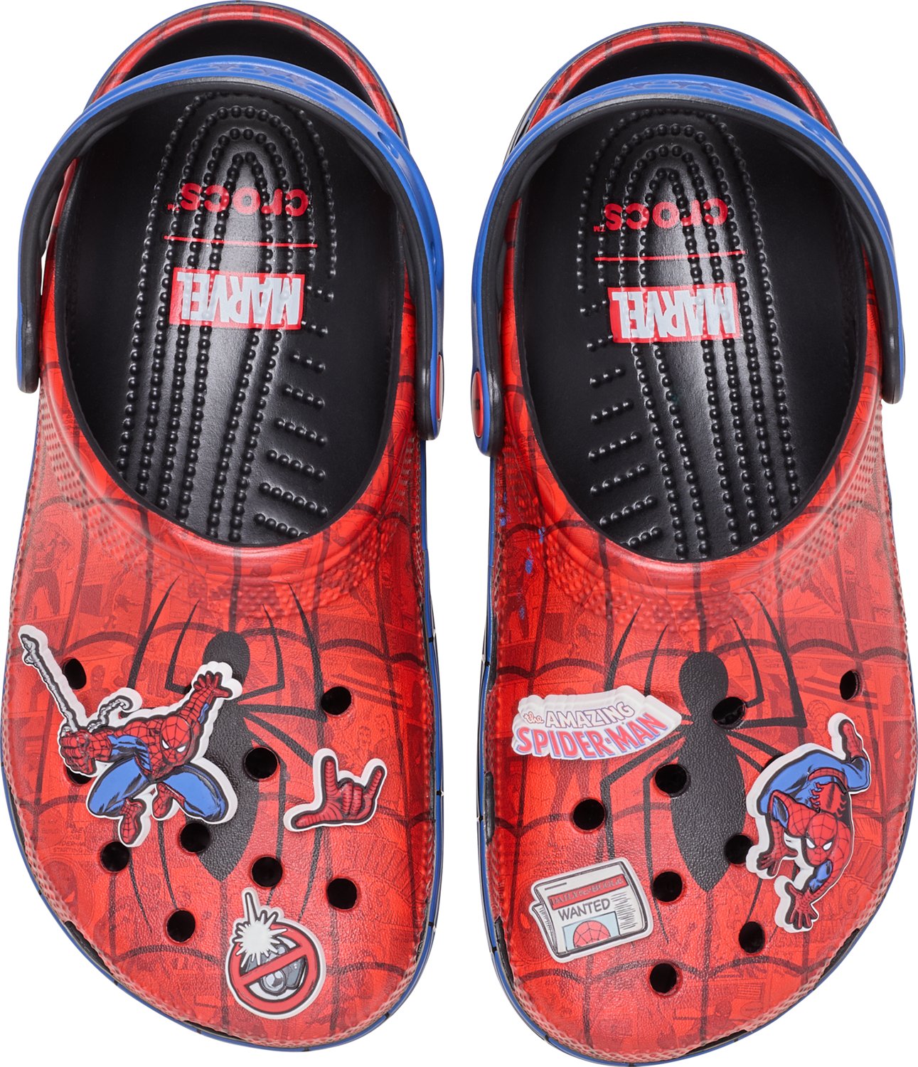 Crocs Adults' Spider-Man Web Classic Clogs - view number 4