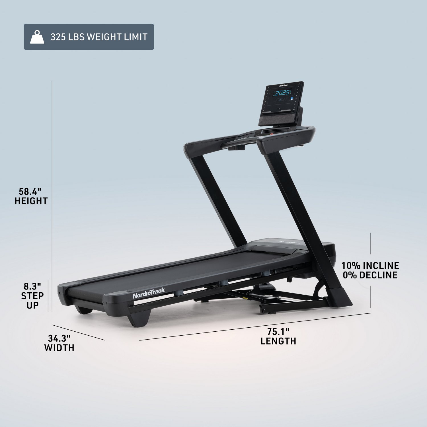 NordicTrack T Series 8 Treadmill with iFIT - view number 4