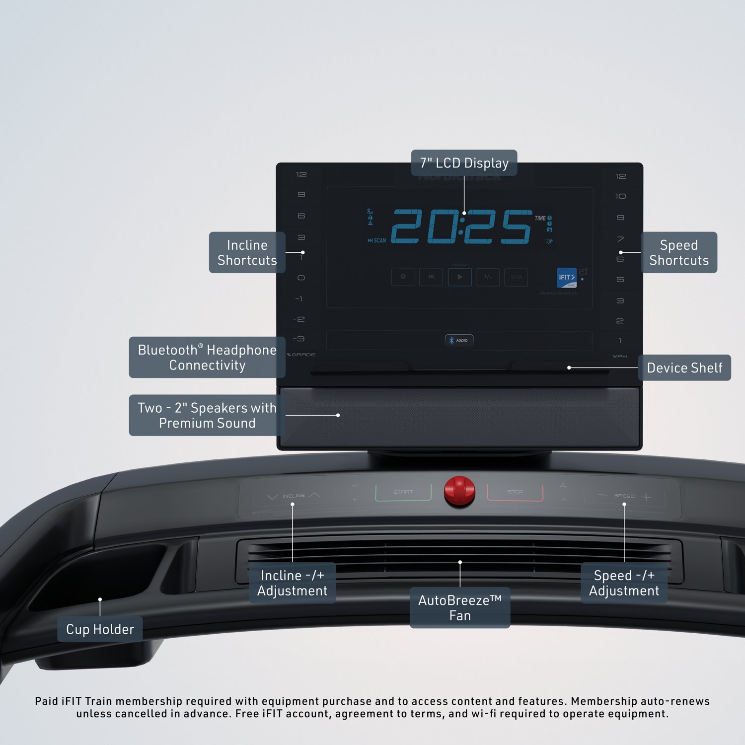 NordicTrack Commercial LE Treadmill - view number 2