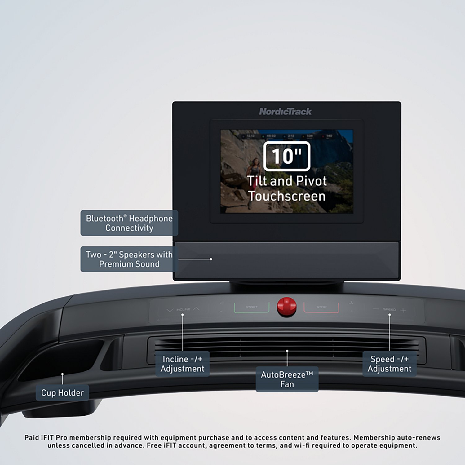 NordicTrack Commercial 1250 Treadmill - view number 5