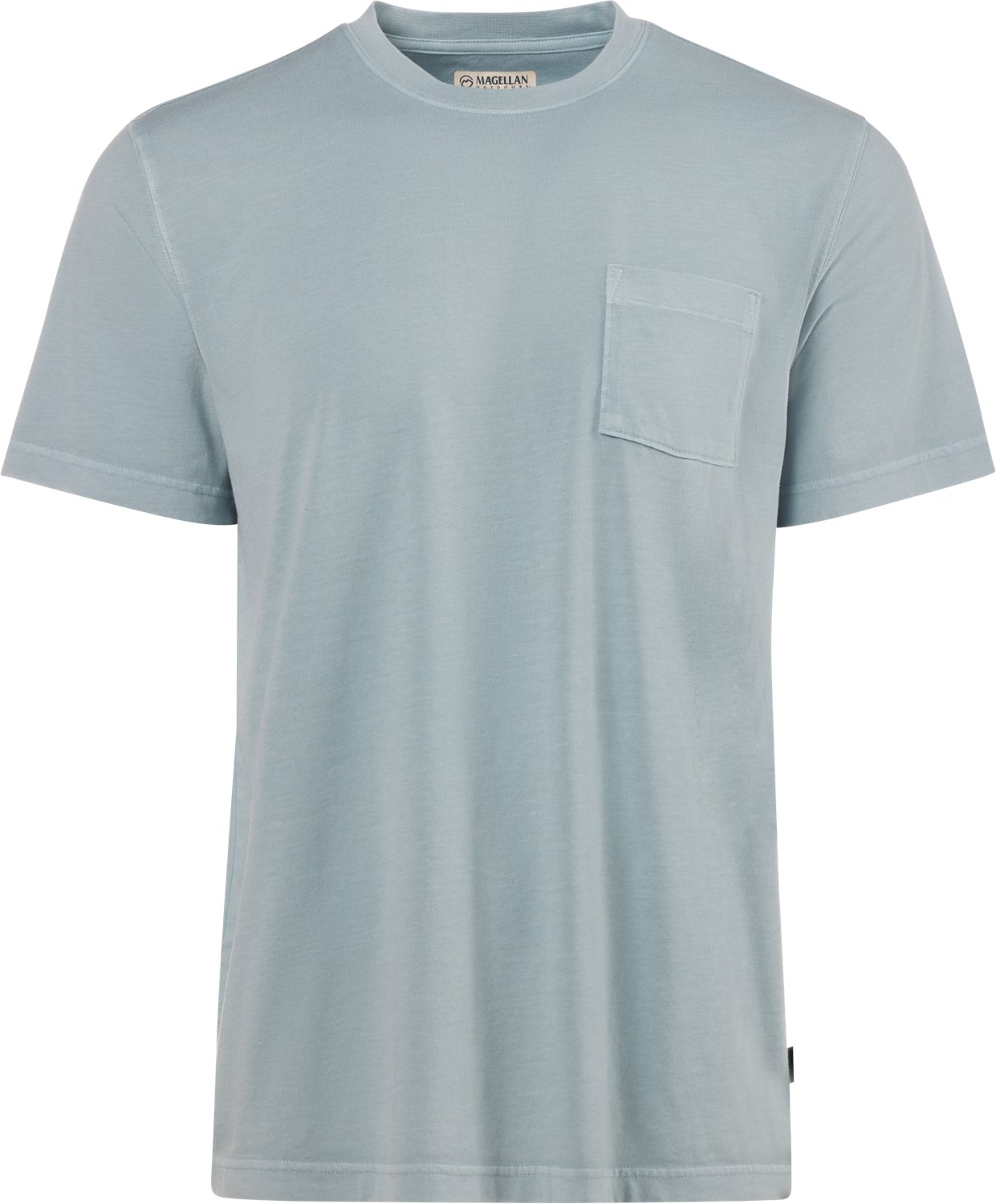 Magellan Outdoors Men's Shore & Line Washed Short Sleeve Pocket T-shirt - view number 3