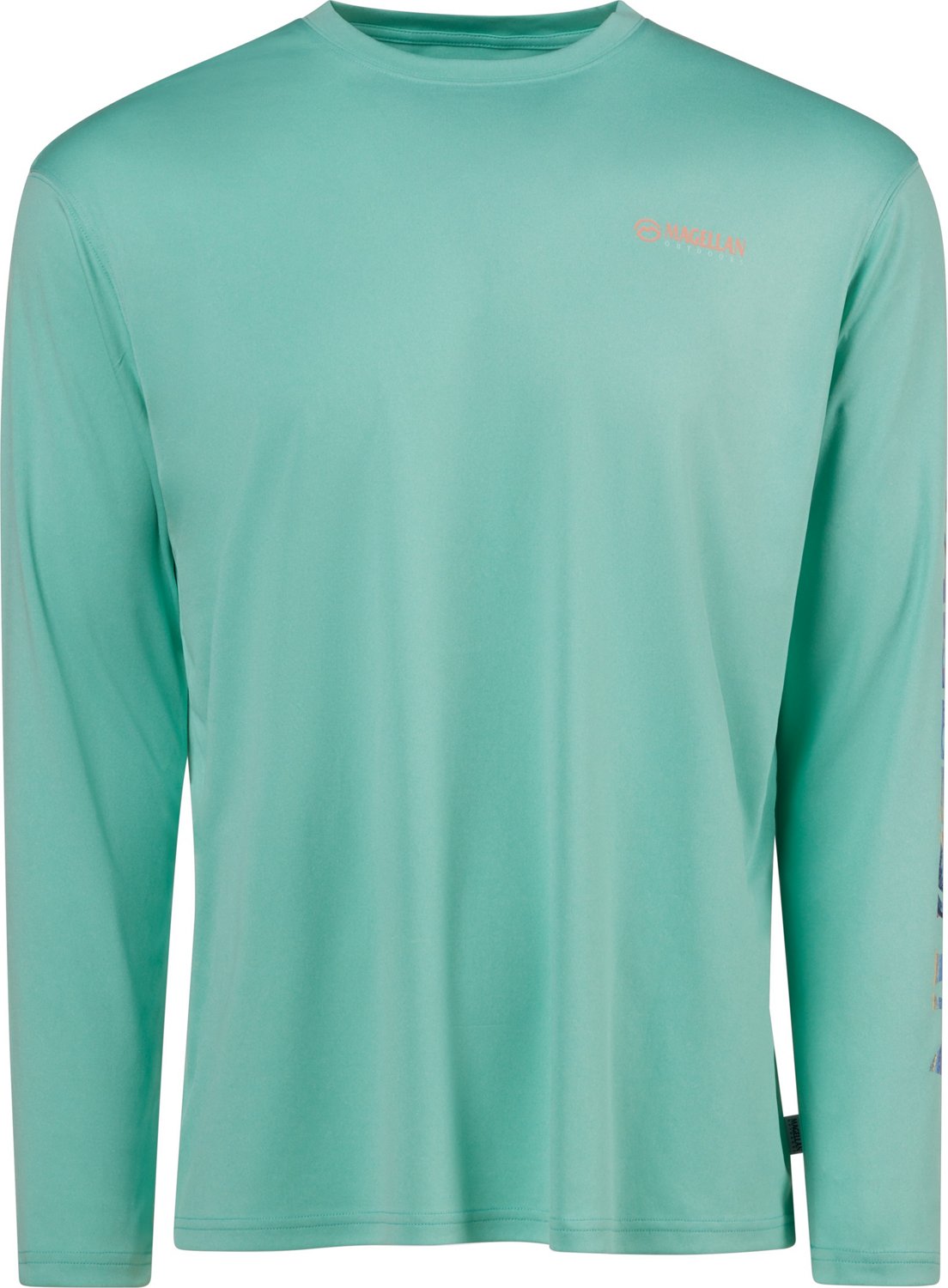 Magellan Outdoors Men's Casting Crew Long Sleeve T-shirt                                                                         - view number 3