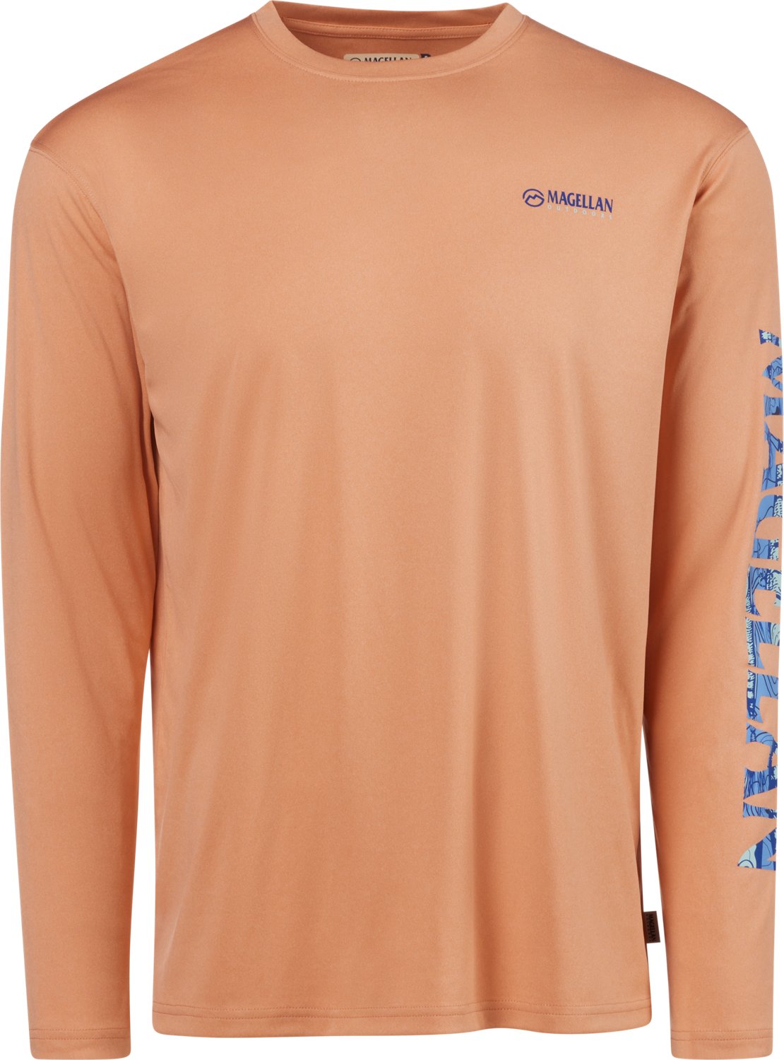 Magellan Outdoors Men's Casting Crew Long Sleeve T-shirt                                                                         - view number 2