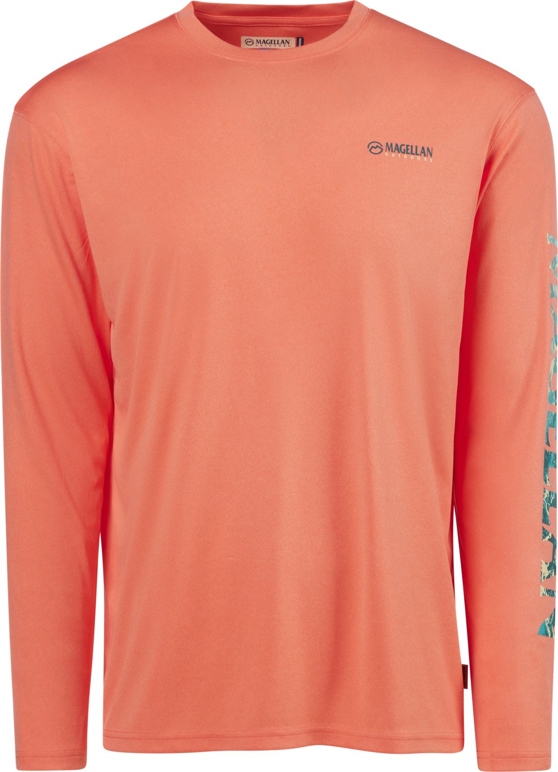 Magellan Outdoors Men's Casting Crew Long Sleeve T-shirt                                                                         - view number 3