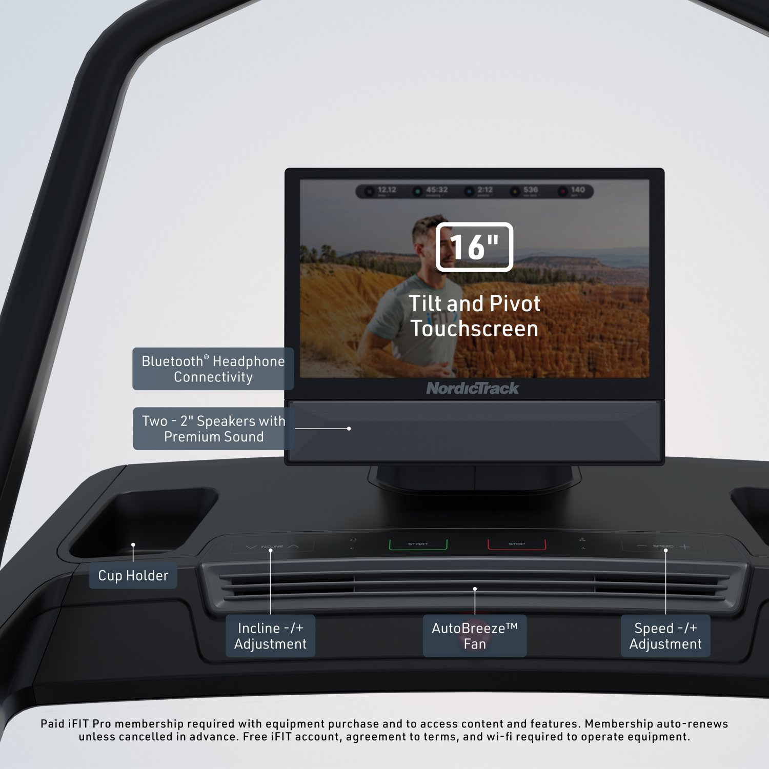 NordicTrack Elite X16i Treadmill  - view number 4