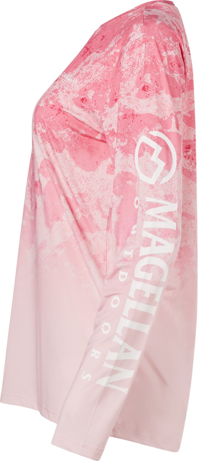 Magellan Outdoors Women's Ombre Long Sleeve Breeze T-shirt - view number 3