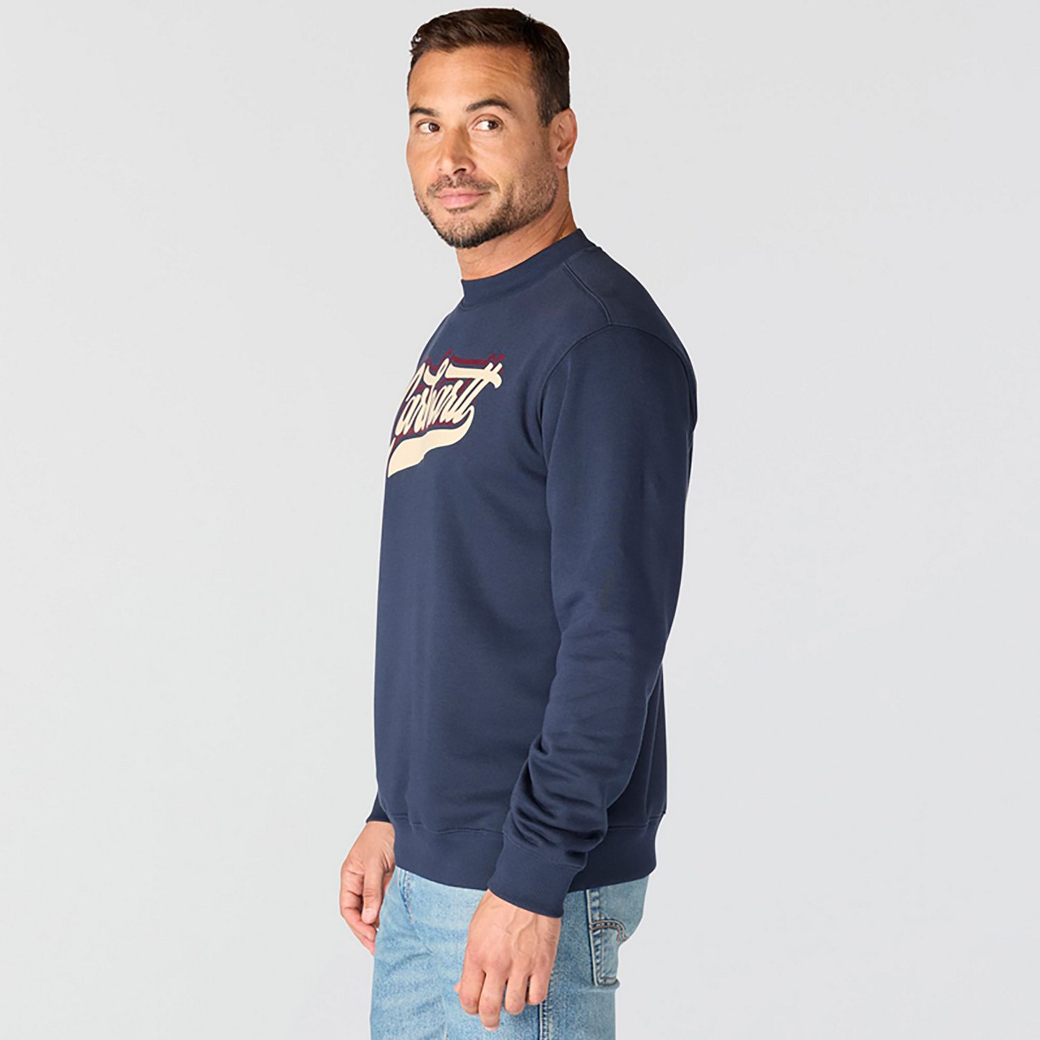 Carhartt Men's Sawyer Script Crewneck Sweatshirt