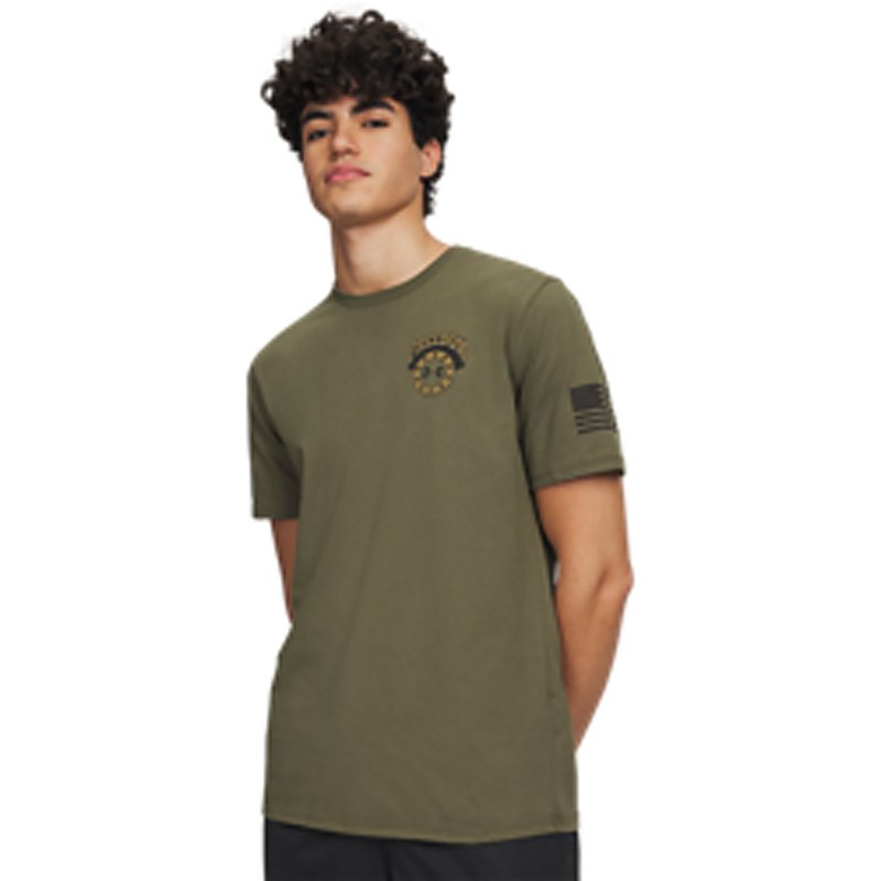 Under Armour Freedom Snake Short-Sleeve T-Shirt - Marine OD Green
