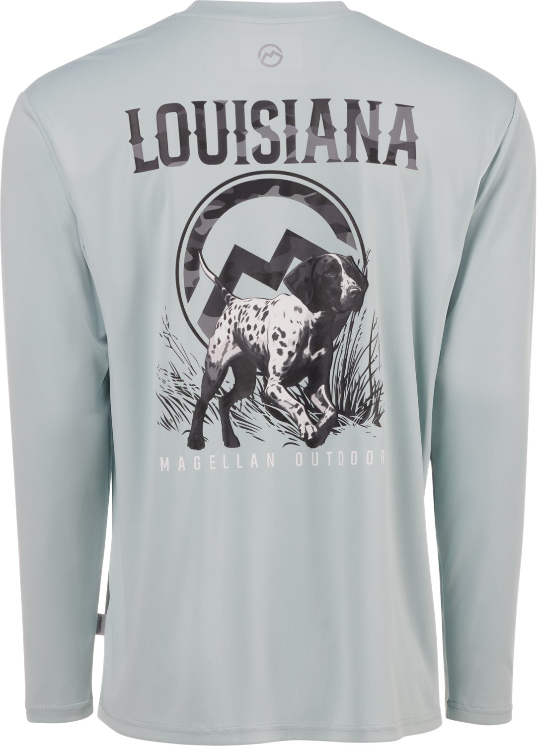 Magellan Outdoors Men's Local State Louisiana Graphic Crew Long Sleeve T-shirt - view number 3
