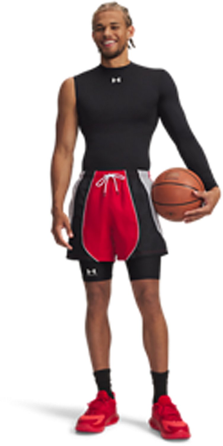 Under Armour Men’s HeatGear® Asymmetrical Right Baselayer Top - view number 4