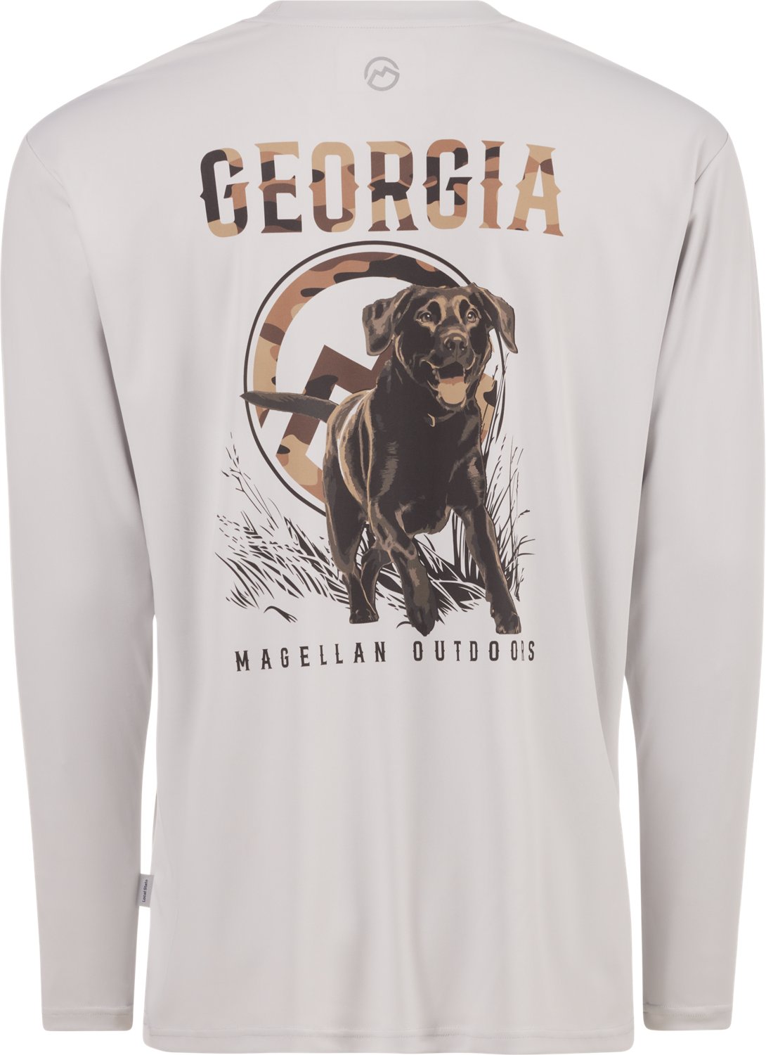 Magellan Outdoors Men's Local State Georgia Graphic Crew Long Sleeve T-shirt - view number 3