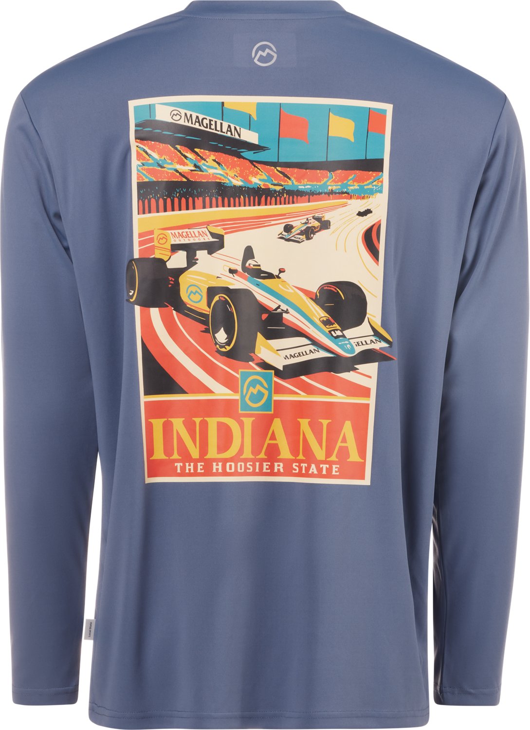 Magellan Men's IN Local State GFX Crew Long Sleeve Tee - view number 3