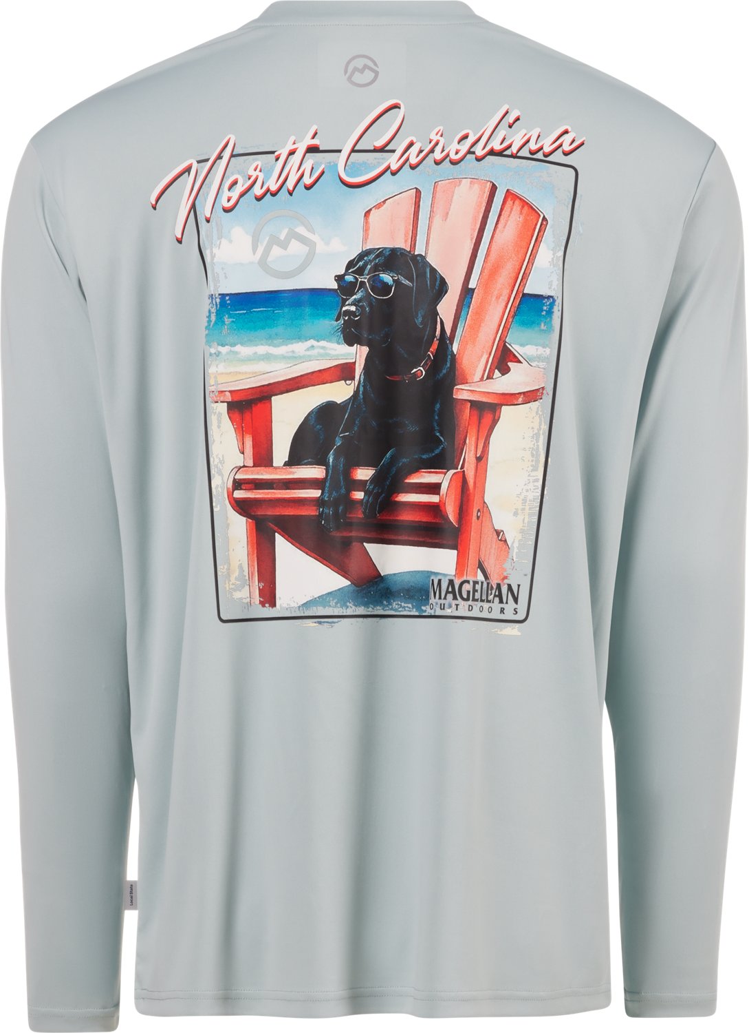 Magellan Outdoors Men's Local State North Carolina Long Sleeve Graphic T-shirt - view number 3