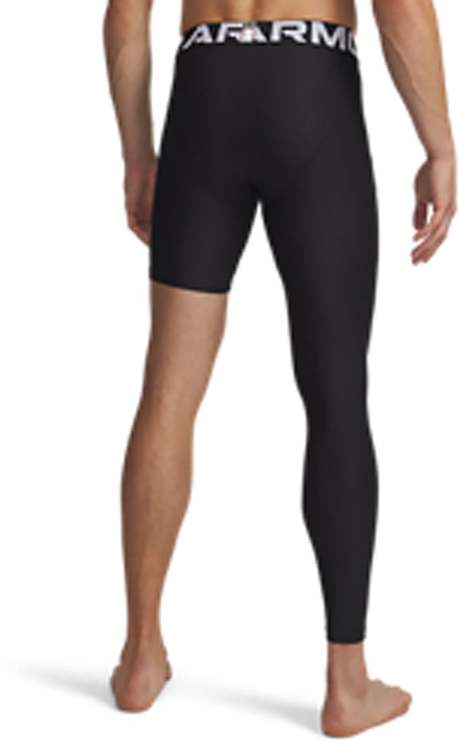 Under Armour Men's HeatGear Asymmetrical Right Leggings. - view number 2