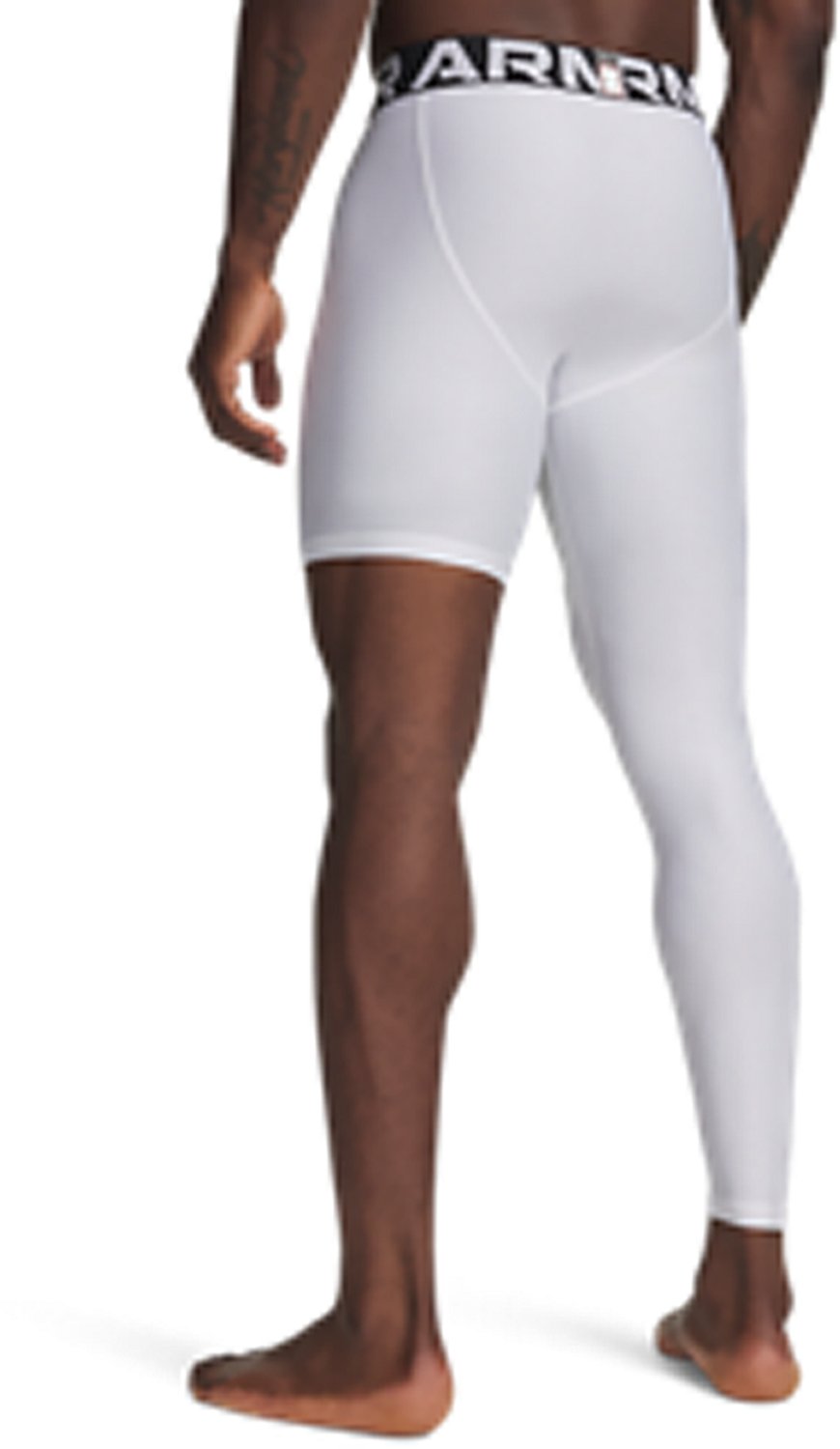 Under Armour Men's HeatGear Asymmetrical Right Leggings. - view number 2