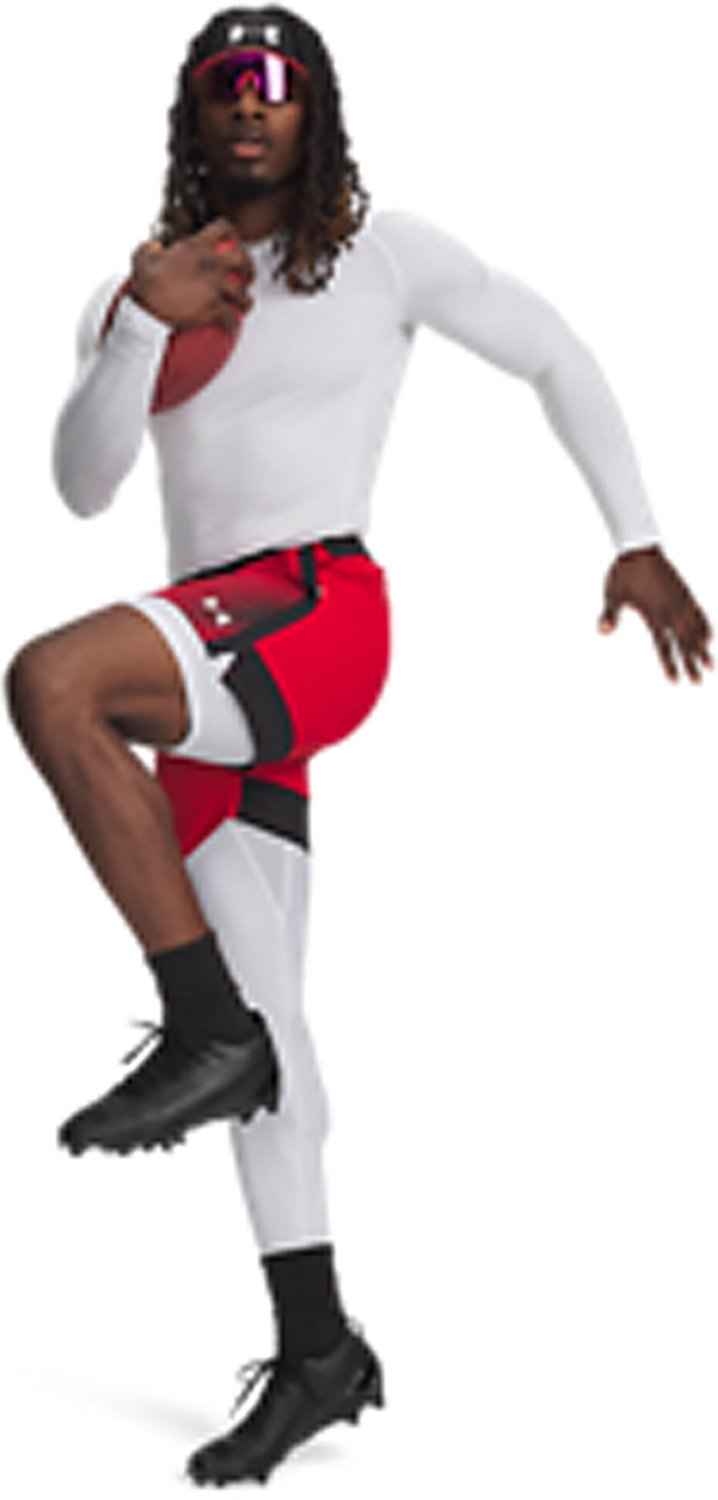 Under Armour Men's HeatGear Asymmetrical Right Leggings. - view number 4