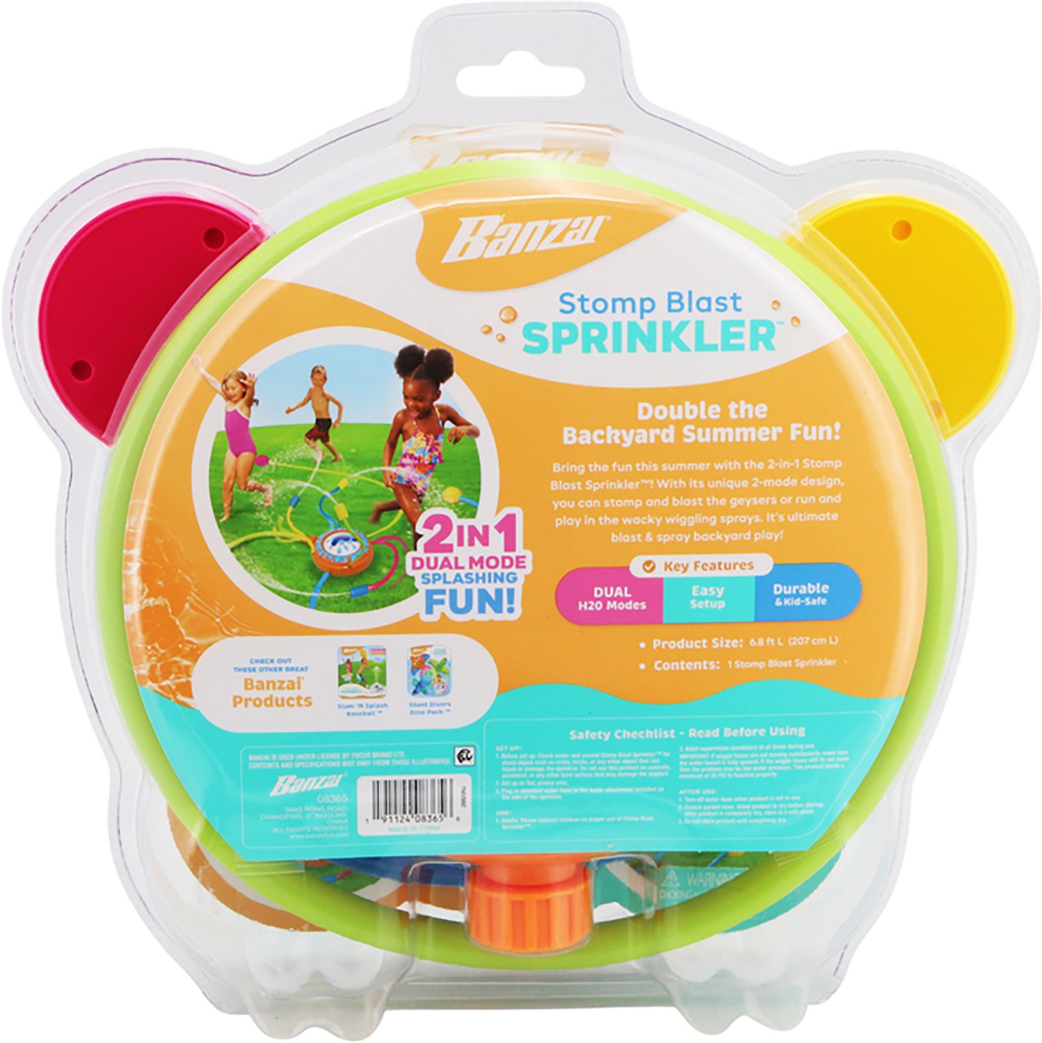 Banzai 5-Piece Slam 'N Splash Water Hover Baseball Tee Set - view number 6