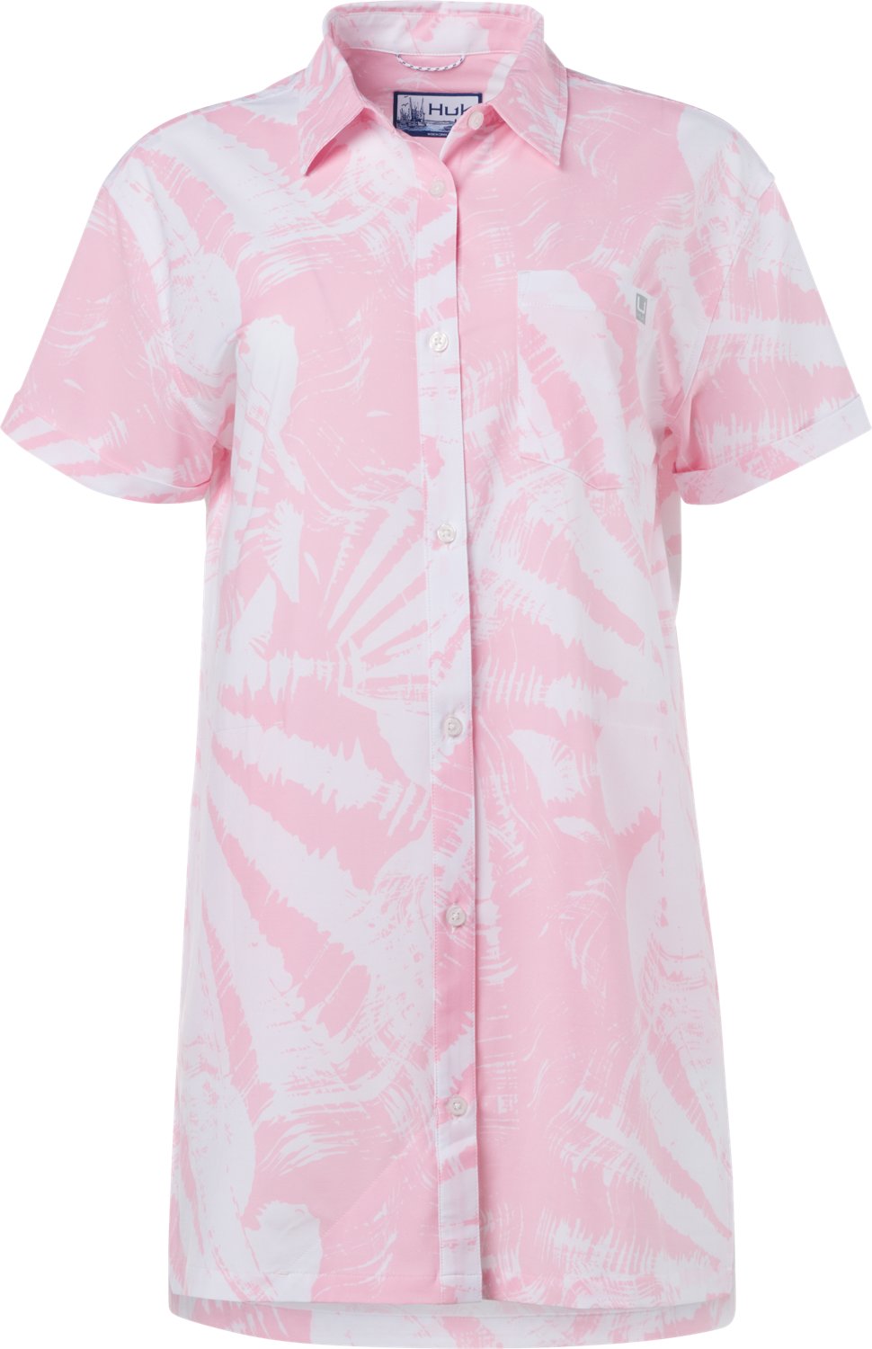 Huk Women's Kona Printed Cover-Up Dress