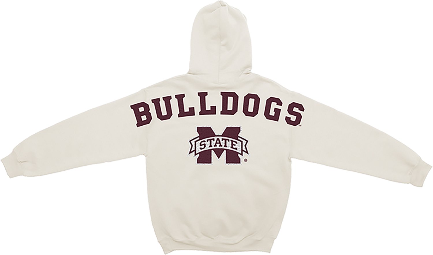 Something Inked Men's Mississippi State University School Script Pullover Hoodie - view number 2