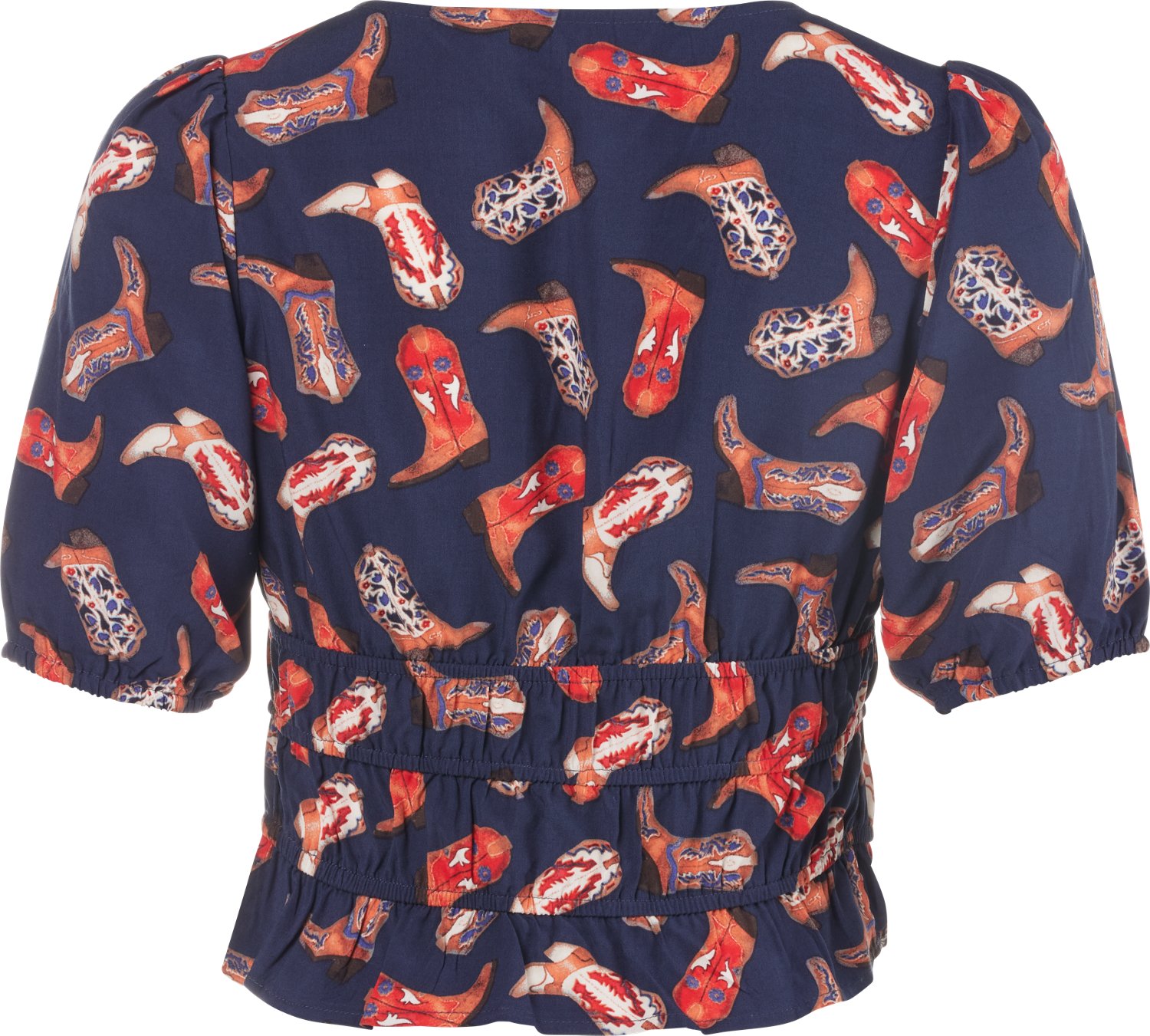 Wrangler Women's Boots Dress Set Short Sleeve Top - view number 2