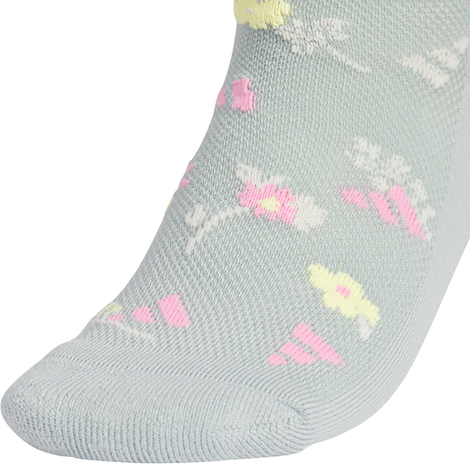 adidas Girls' Cushioned Graphic Quarter Socks 6-Pack - view number 3