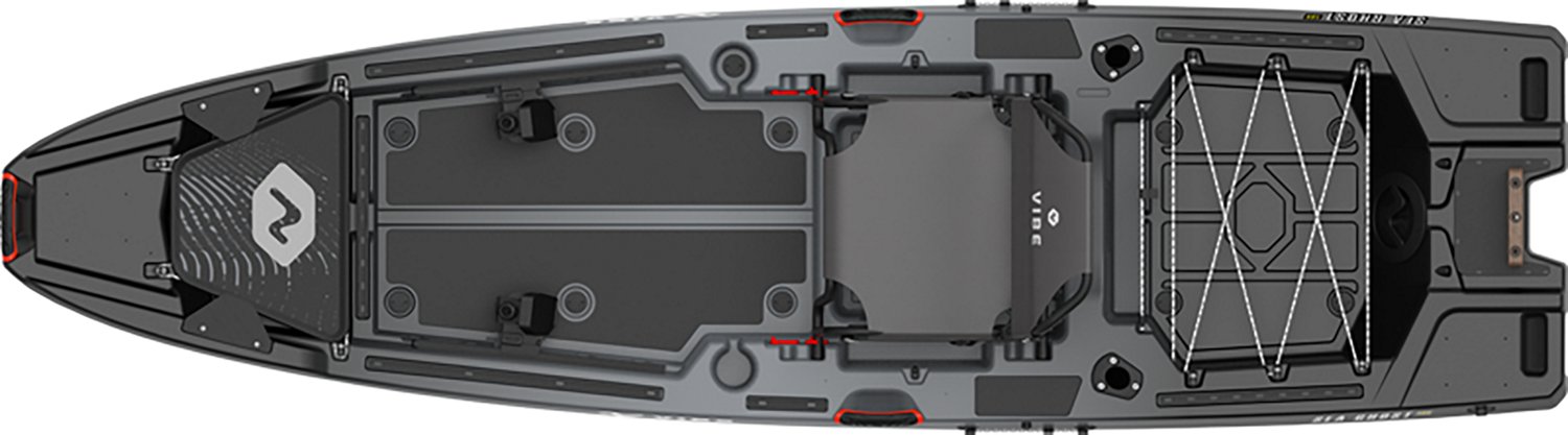 Vibe Kayaks Sea Ghost 105 10 ft 6 in Sit-On-Top Motor-Ready Fishing Kayak - view number 4