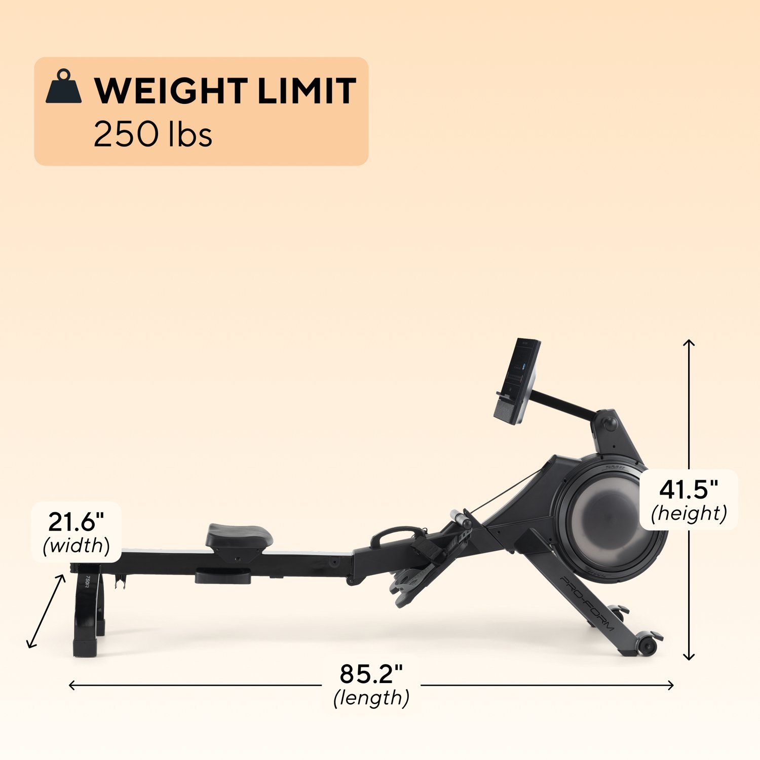 ProForm 750R Rower - view number 2
