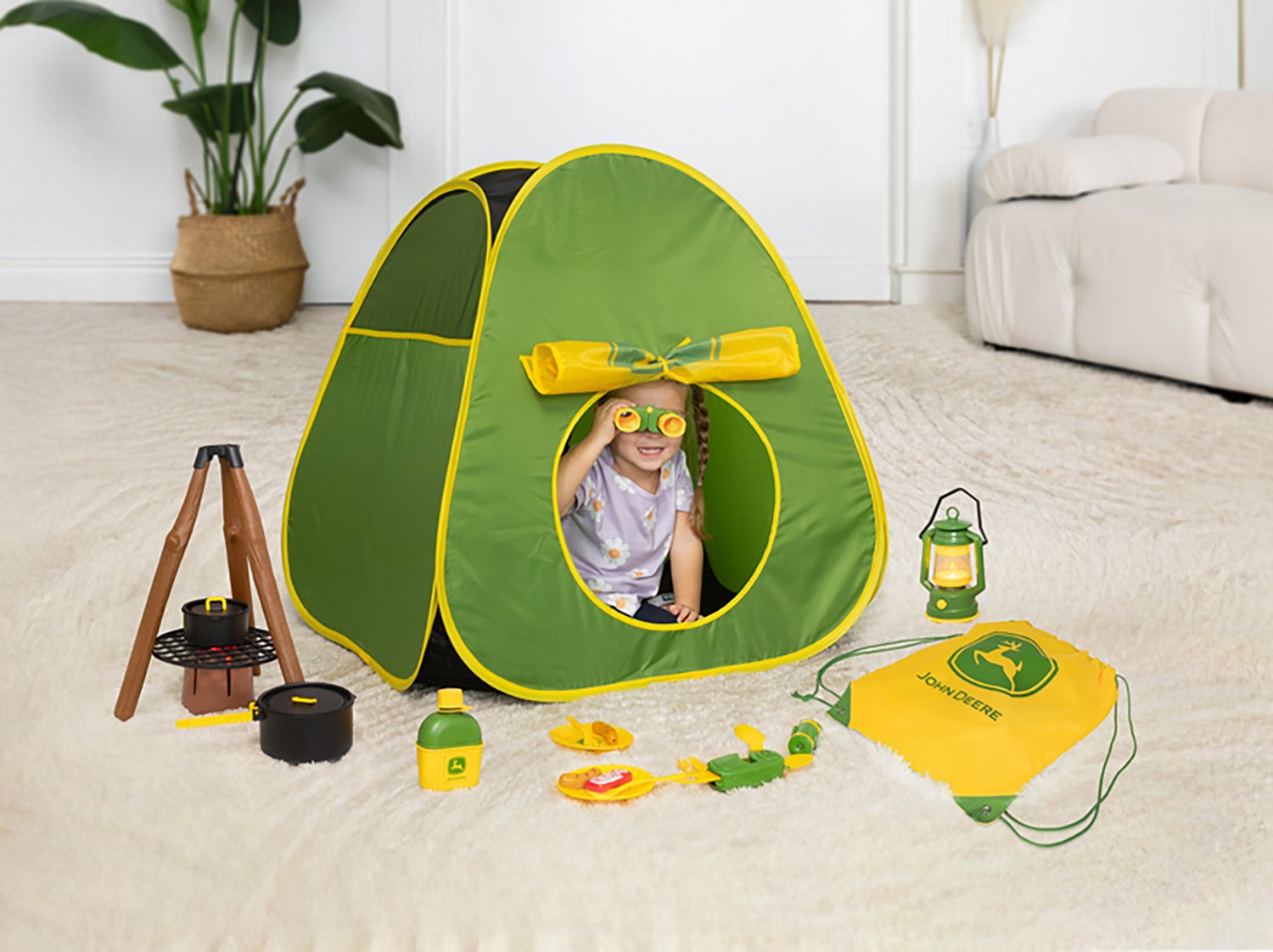 John Deere Pop Up Tent Camping Set - view number 2