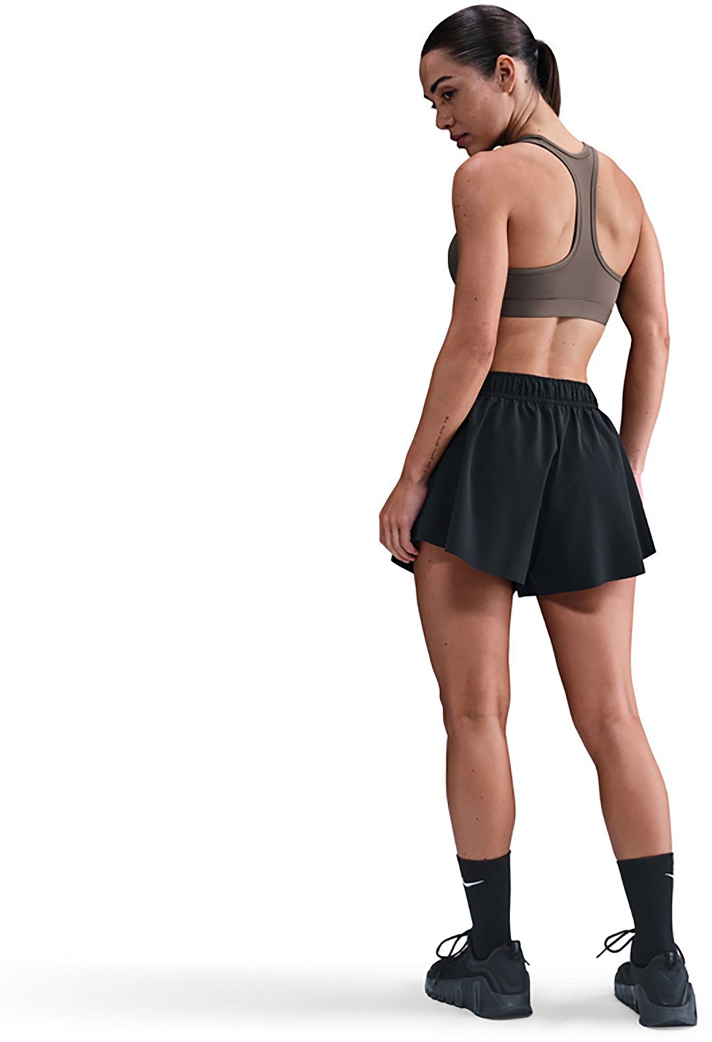 Nike Women's One Dri-FIT Mid-Rise Shorts 3 in - view number 2