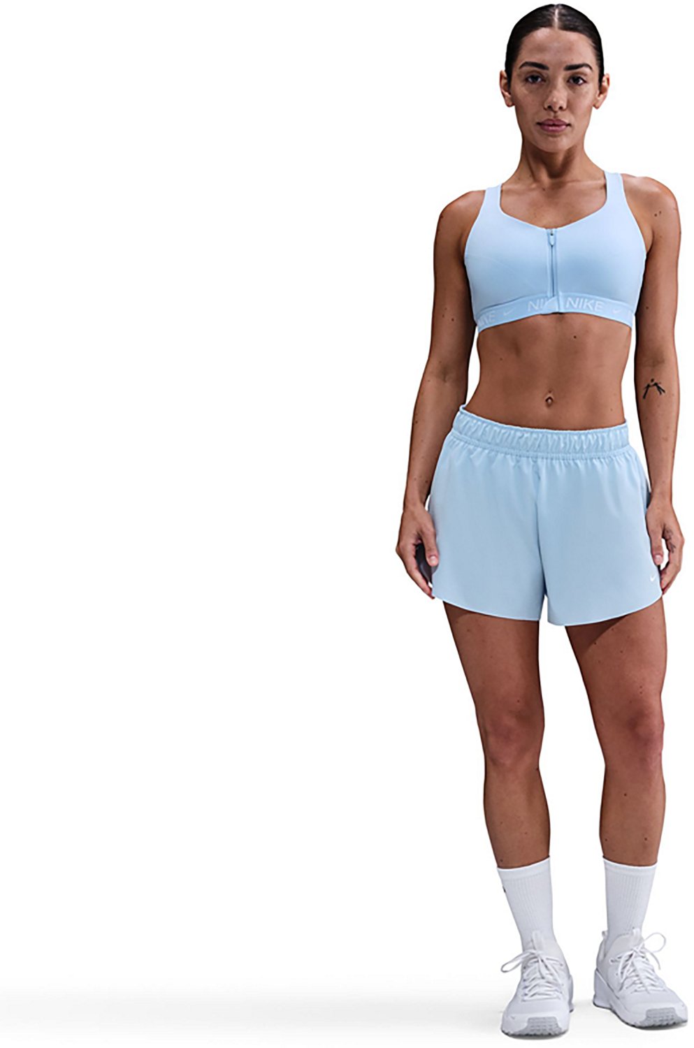 Nike Women's One Dri-FIT Mid-Rise Shorts 3 in - view number 3