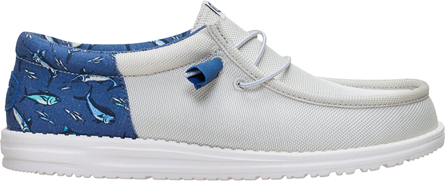 HEYDUDE Men's Wally Fish Lure Spring Breaker Slip-On Shoes