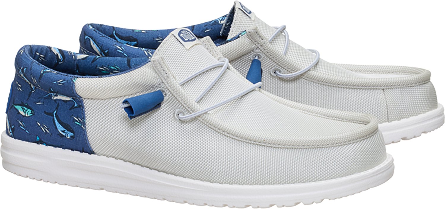 HEYDUDE Men's Wally Fish Lure Spring Breaker Slip-On Shoes - view number 2