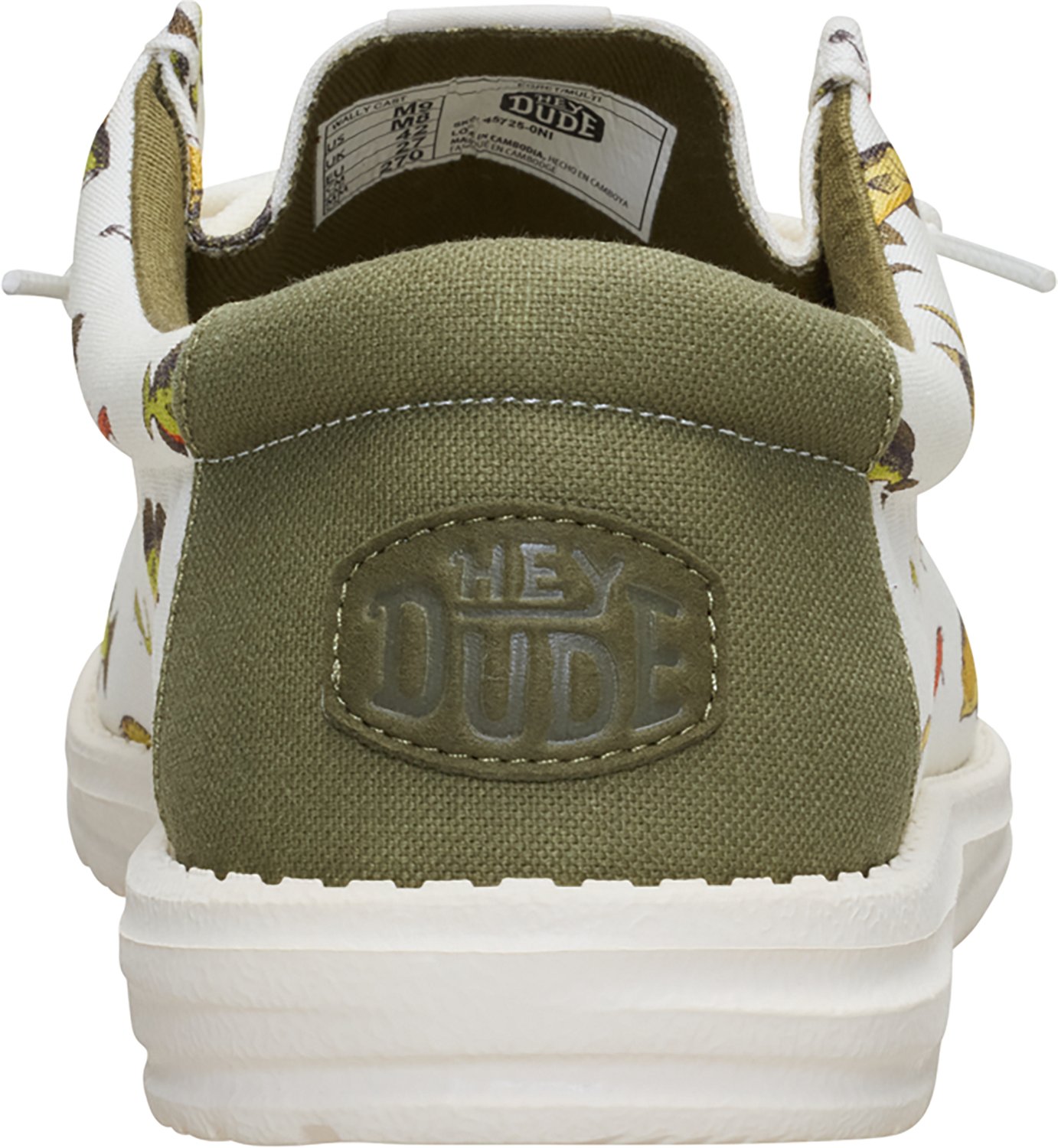 HEYDUDE Men's Wally Fish Lure Freshwater Slip-On Shoes - view number 3