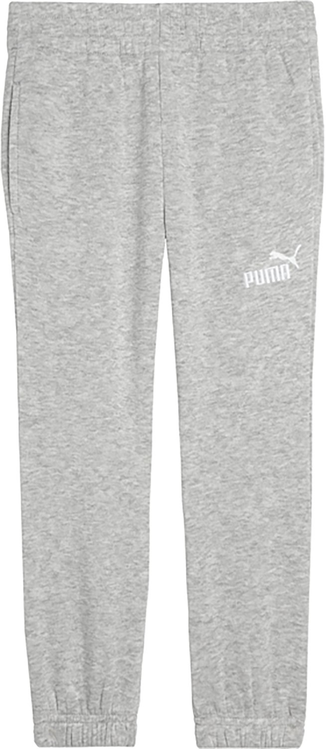 PUMA Girls’ Essential Basics Poly Fleece Joggers