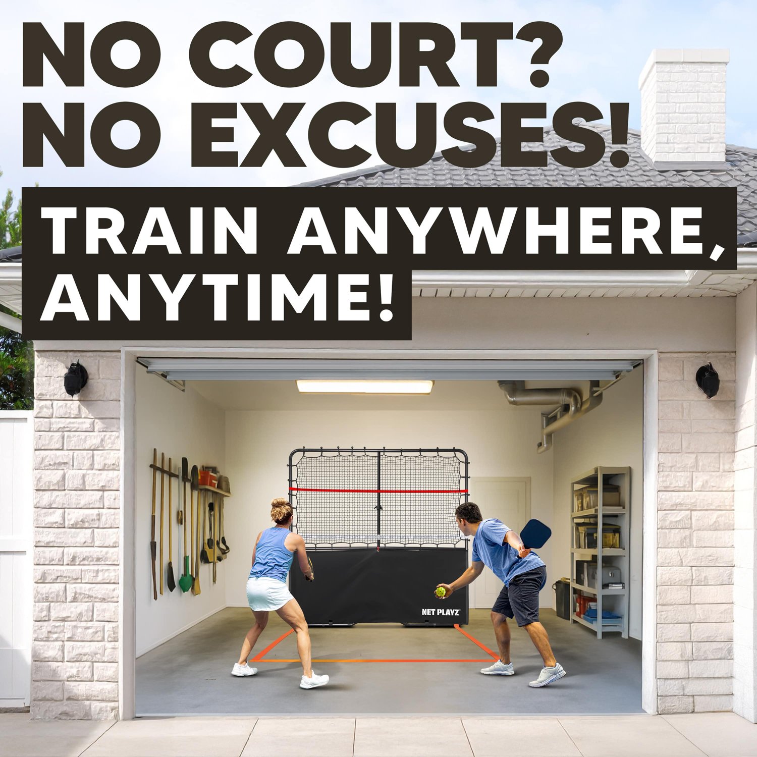 NetPlayz 6 ft Pickleball Rebounder                                                                                               - view number 2