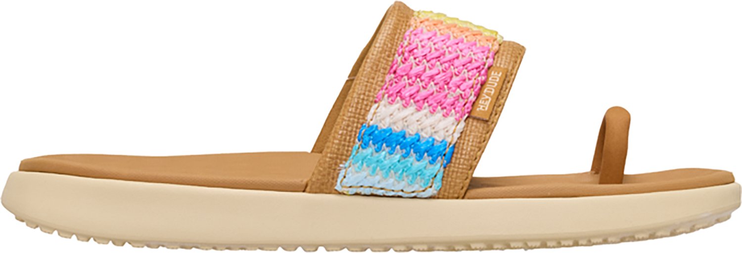 HEYDUDE Women's Maui Breeze Toe Loop Sandals