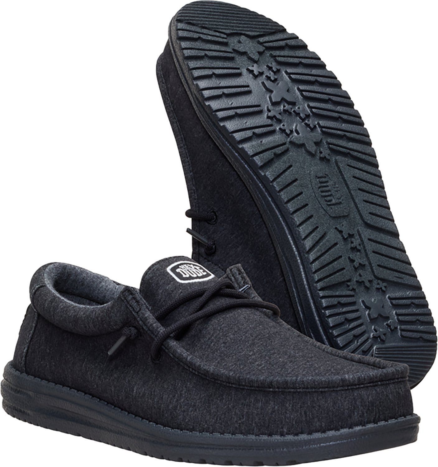 HEYDUDE Men's Wally Stretch Jersey Slip-Ons - view number 4