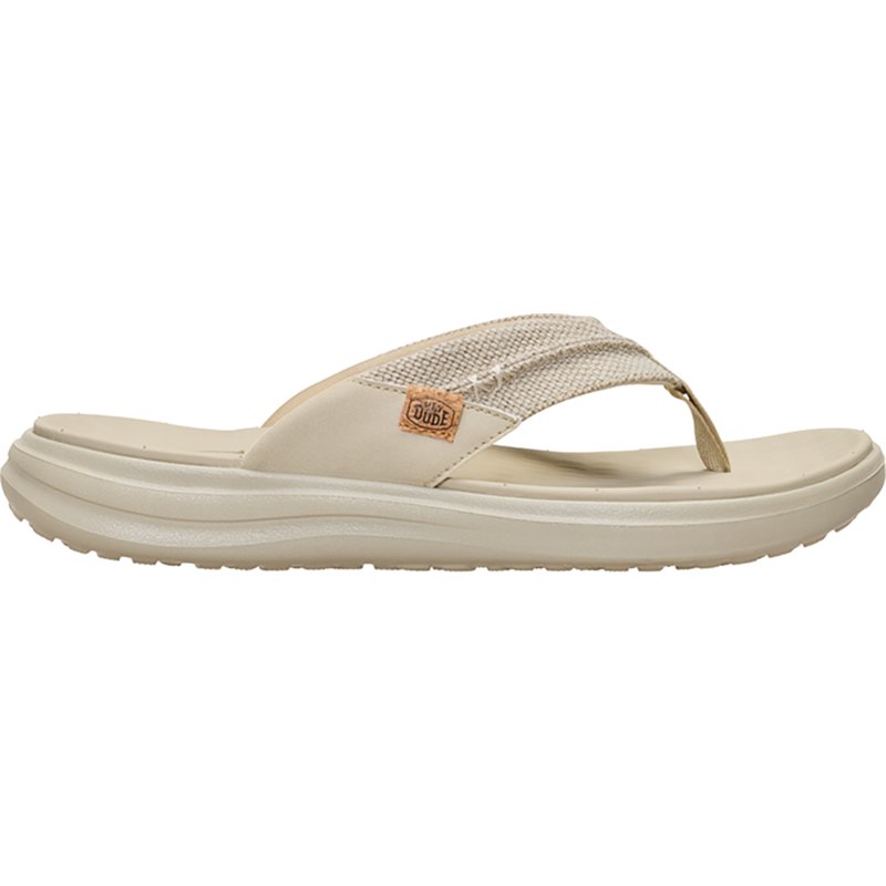HEYDUDE Men's Finn Flip Braided Flip Flops