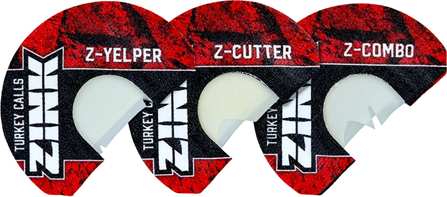 Zink Double Reed Combo Mouth Calls 3-Pack